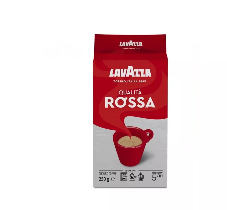 LAVAZZA QUALITA ROSSA 250G KAWA MIELONA