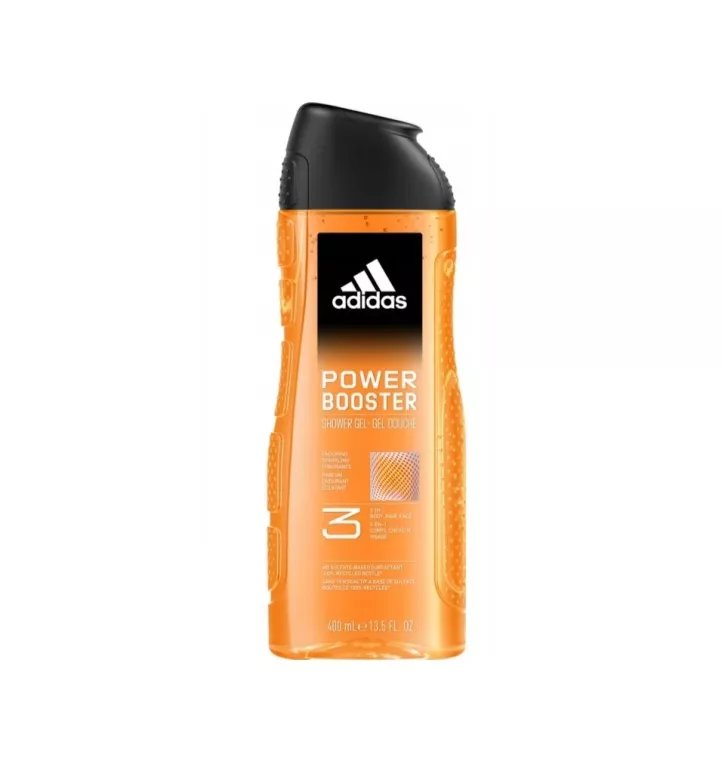 ADIDAS POWER BOOSTER ŻEL POD PRYSZNIC 3W1, 400 ML