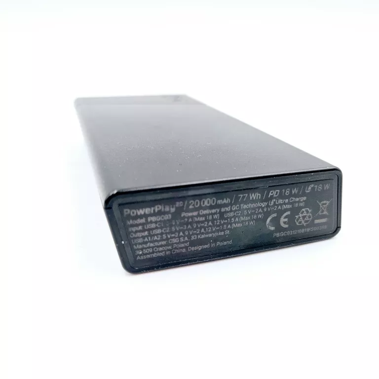 POWERBANK GREEN CELL 20000MAH
