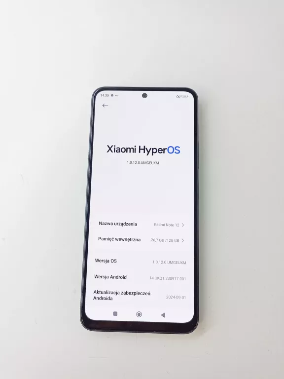 TELEFON SMARTFON XIAOMI REDMI NOTE 12