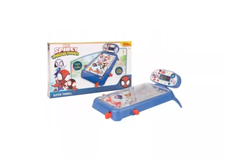 GRA MINI PINBALL FLIPPER PIŁKA NOŻNA MARVEL SPIDEY SUPER PINBALL