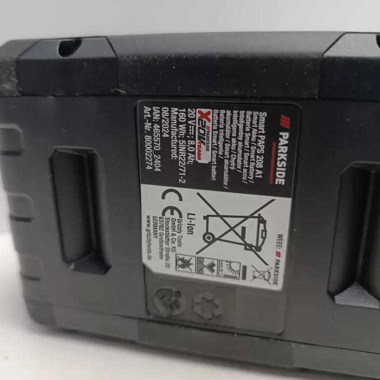 akumulator-parkside-performance-smart-20-v-8-ah-seria-1234