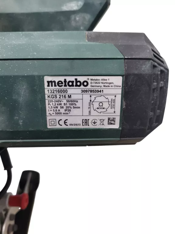 ukosnica-metabo-kgs-216m-stan-11323-2