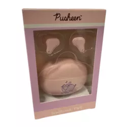 SŁUCHAWKI BEZPRZEWODOWE PUSHEEN TWS BLUETOOTH 5.3 Z ETUI – RÓŻOWE