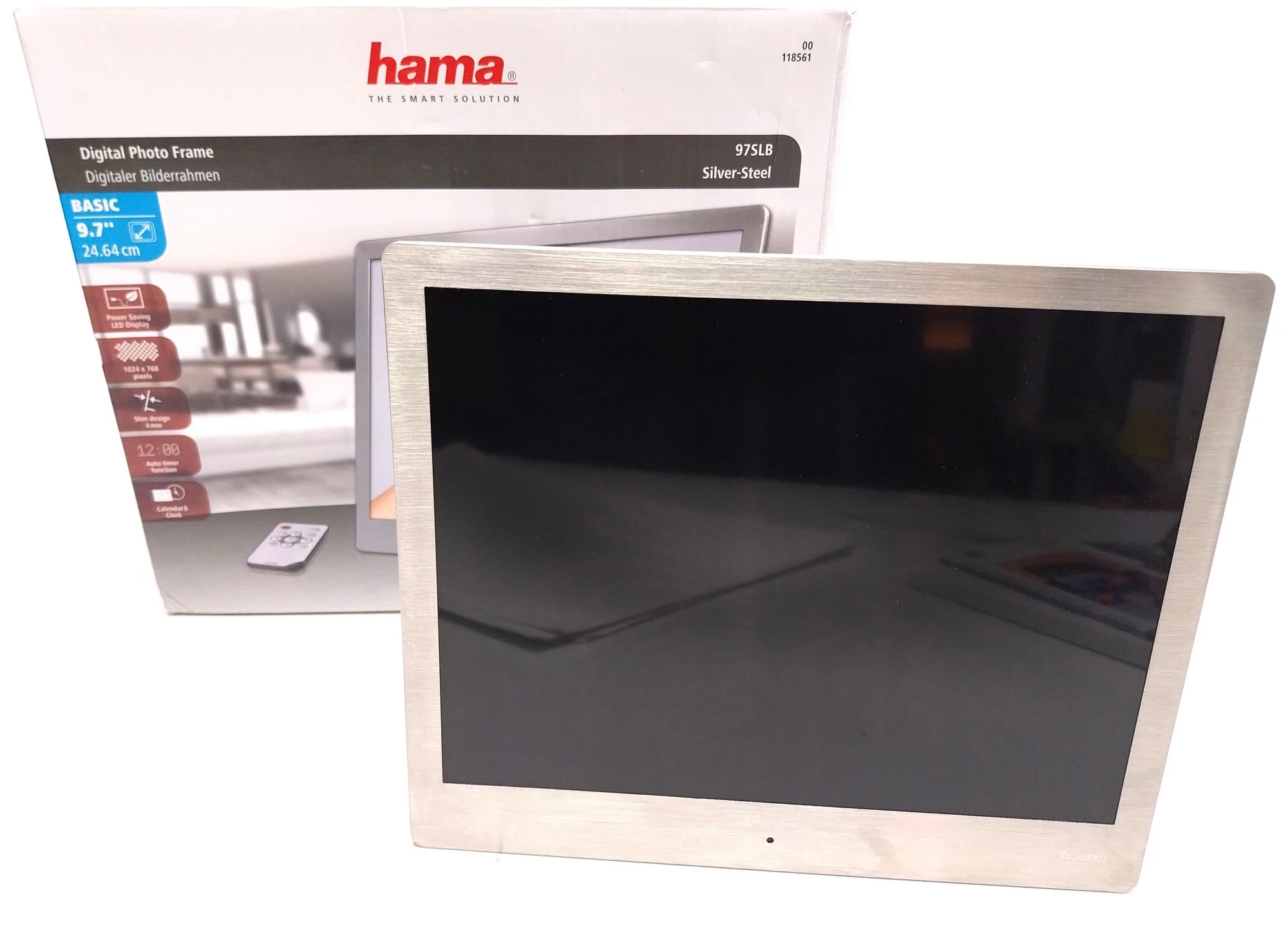 ramka-cyfrowa-hama-97slb-10-slim-line-steel-komplet-przekatna-ekranu-cale-1000