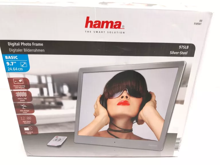 ramka-cyfrowa-hama-97slb-10-slim-line-steel-komplet-kod-producenta-97slb