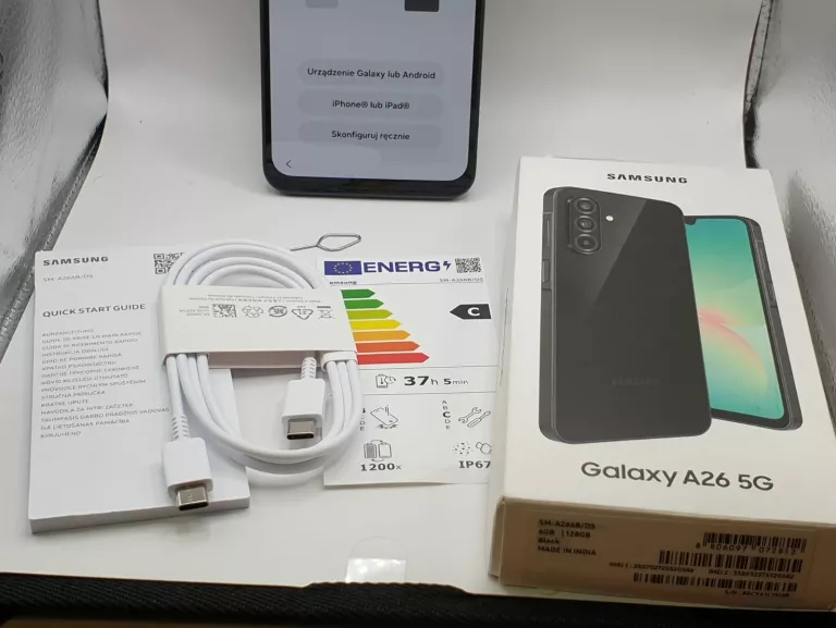 samsung-galaxy-a26-5g-6gb-128gb-black-czarny-komplet-nienaganny-kolor-249512-1647413