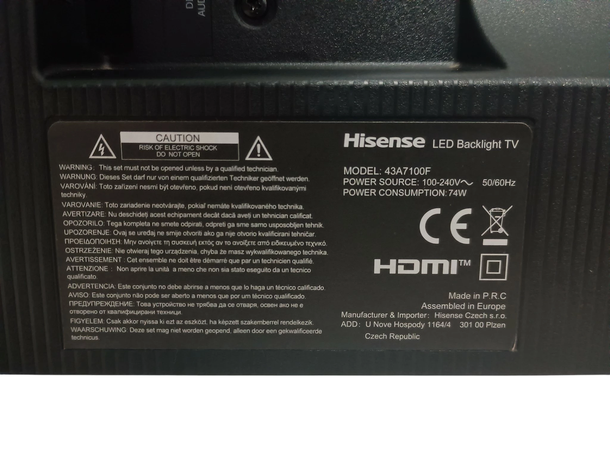 telewizor-hisense-43a7100f-43-led-4k-smart-tv-vidaa-dvb-t2-opis-ean-gtin-6942147458068