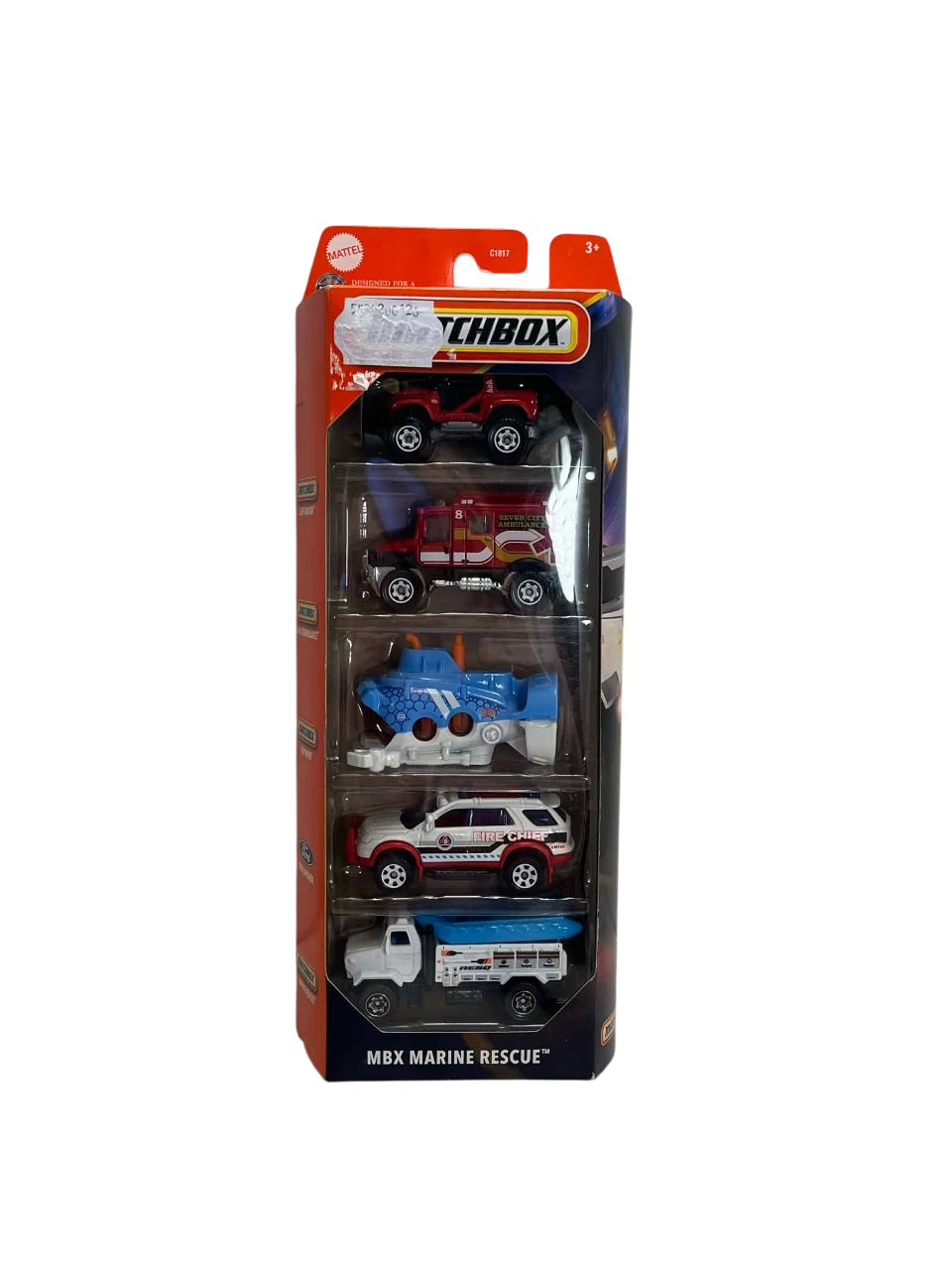 mbx-rescue-iii-autka-pieciopak-zestaw-matchbox-5-pack-raciborska-3-gliwice-g1