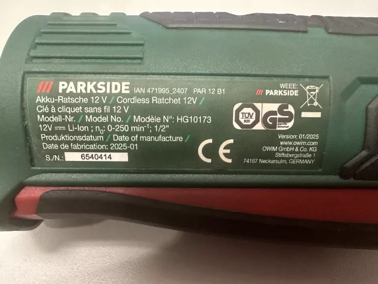 parkside-par-12b1-ean-gtin-5901421466152