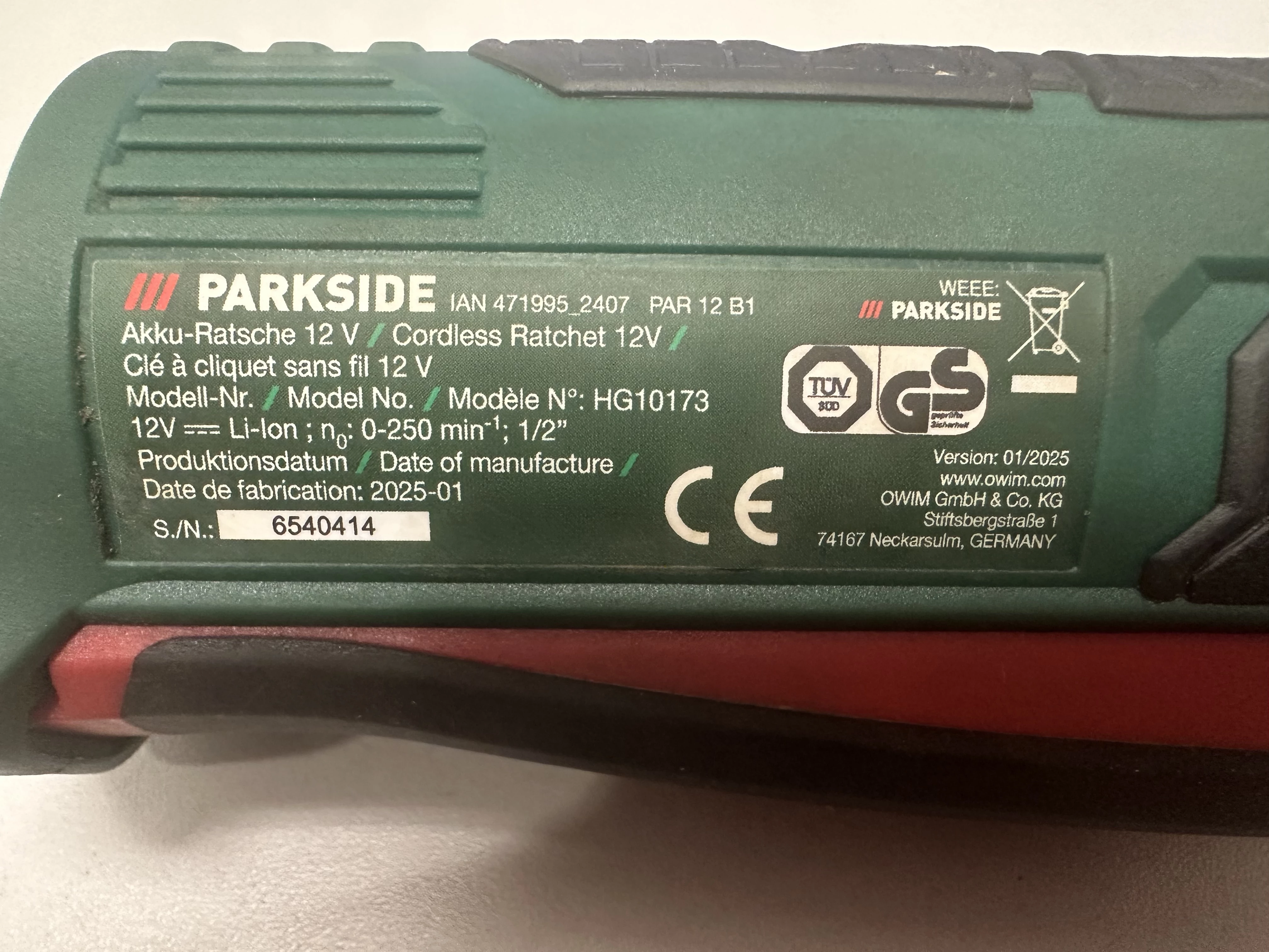parkside-par-12b1-ean-gtin-5901421466152