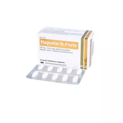 MAGNEFAR B6 FORTE 100 MG LEK, 90 TABLETEK NA DRAŻLIWOŚĆ, 10/2027