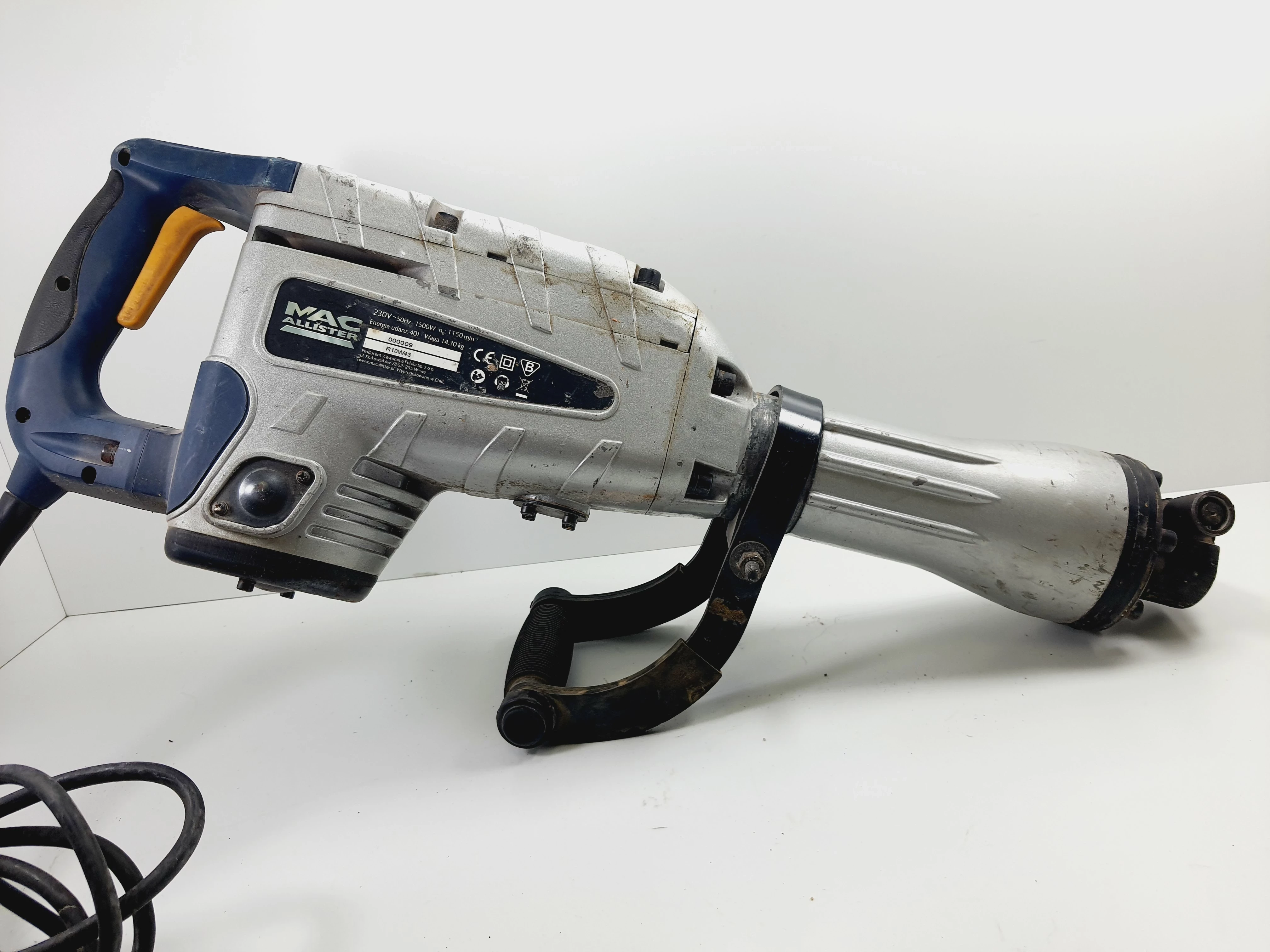 mlot-wyburzeniowy-macallister-maci500bd-sds-max-1500w-40j-energia-udaru-4000