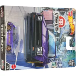 HOT WHEELS PREMIUM CAR CULTURE RONIN RUN '81 TOYOTA STARLET KP61