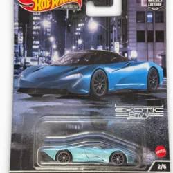 HOT WHEELS PREMIUM CAR CULTURE EXOTIC ENVY 2/5 MCLAREN SPEEDTAIL