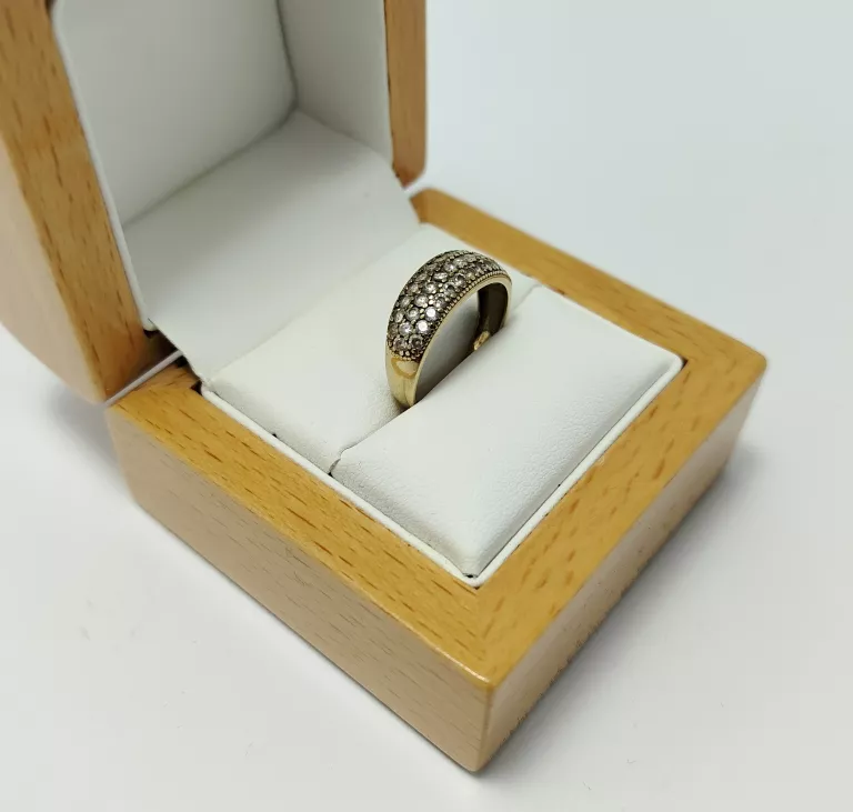 wyrob-jubilerski-uzywany-zloty-pierscionek-z-cyrkoniami-215g-pr333-r15-ean-gtin-5906803492347