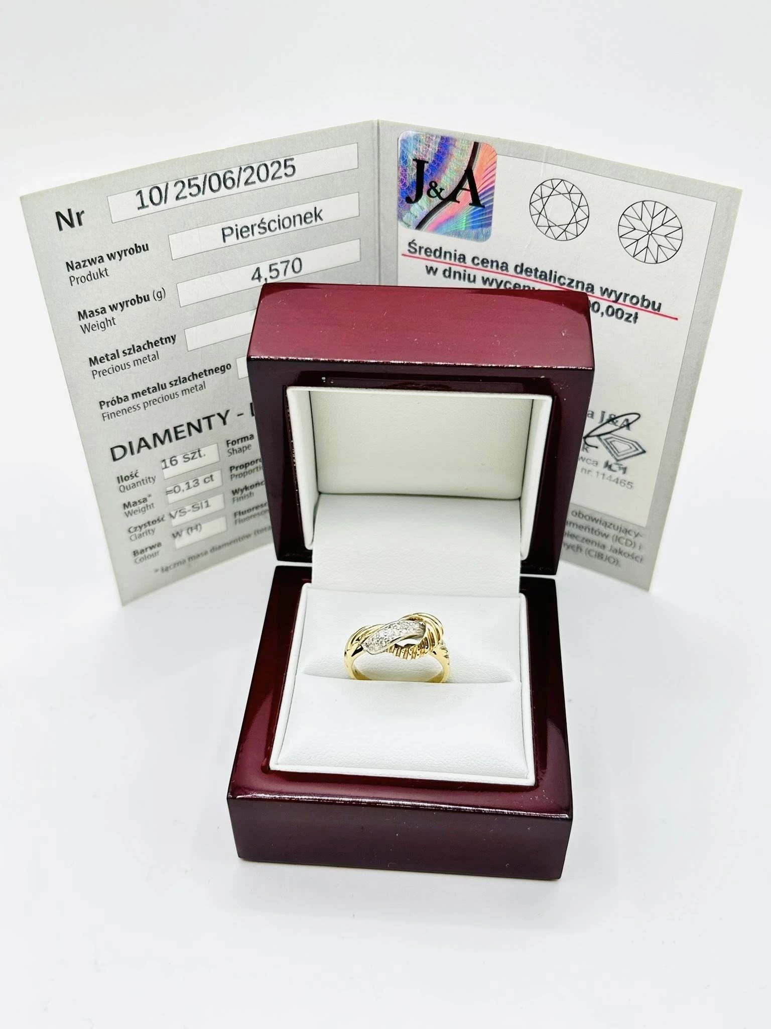 unikatowy-zloty-pierscionek-z-brylantami-14k-585-rozmiar-14-4578g-stan-11323-2