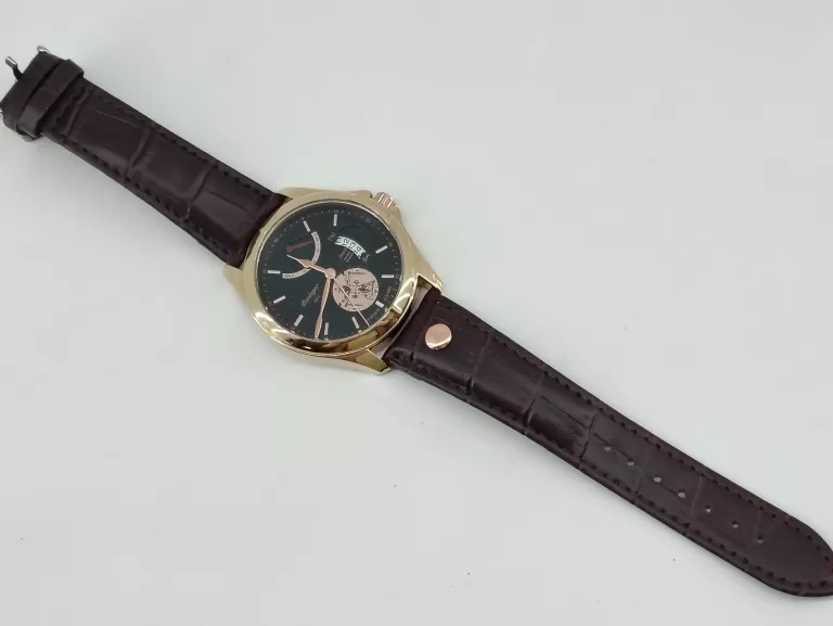 elegancki-meski-zegarek-na-brazowym-pasku-poedagar-802-ean-gtin-5907316087235