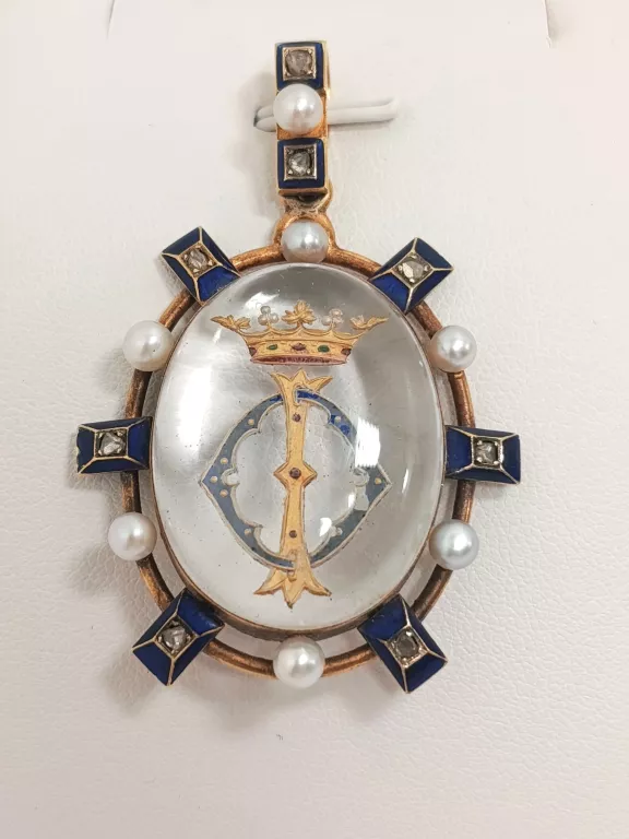 zlota-zawieszka-2016g-750-8x-rozeta-diamentowa-7x-perla-hodowlana-rodzaj-2205-2