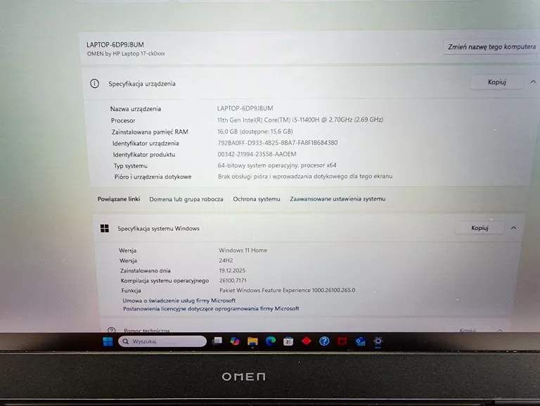 laptop-hp-omen-17-cko720nw-i5-11400h-rtx3060-16gb-512ssd-seria-procesora-4366-20