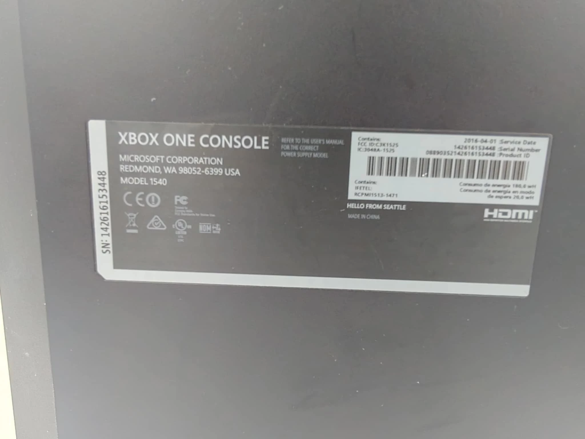 konsola-xbox-one-1540-500gb-ean-gtin-0025192254642