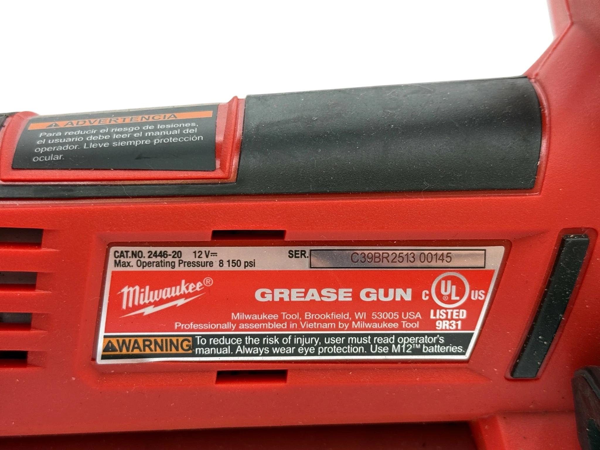 smarownica-subkompaktowa-milwaukee-m12-gg-01-562-bar-400-ml-jak-nowa-kod-producenta-4933440435