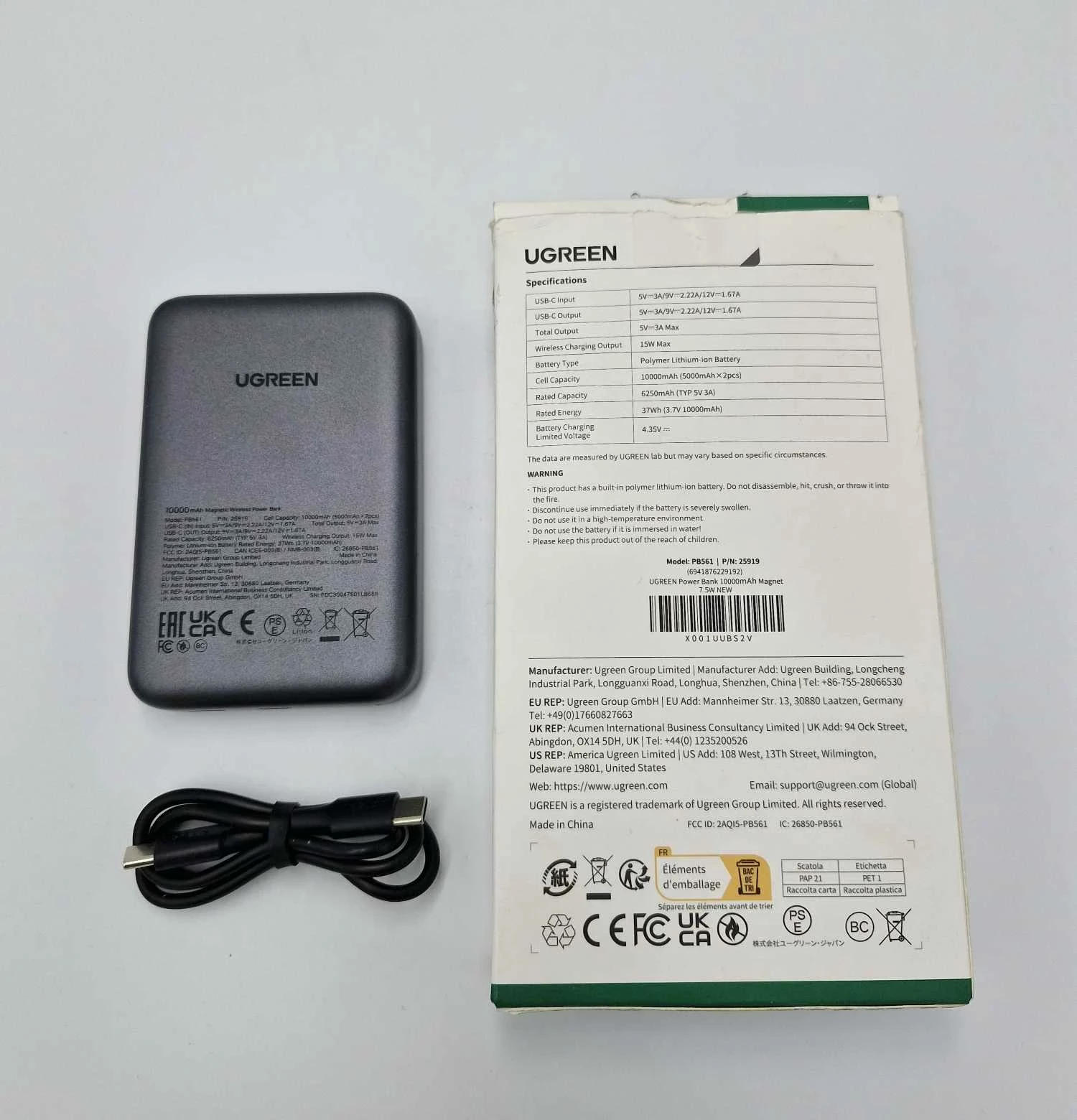 powerbank-magnetyczny-ugreen-pb561-10000mah-ean-gtin-6941876229192