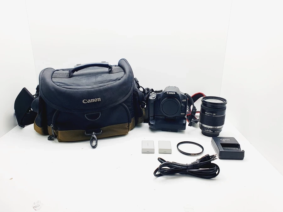 lustrzanka-canon-500d-efs-18-200mm-grip-canon-bg-e20-torba-strzegomska-200-wroclaw