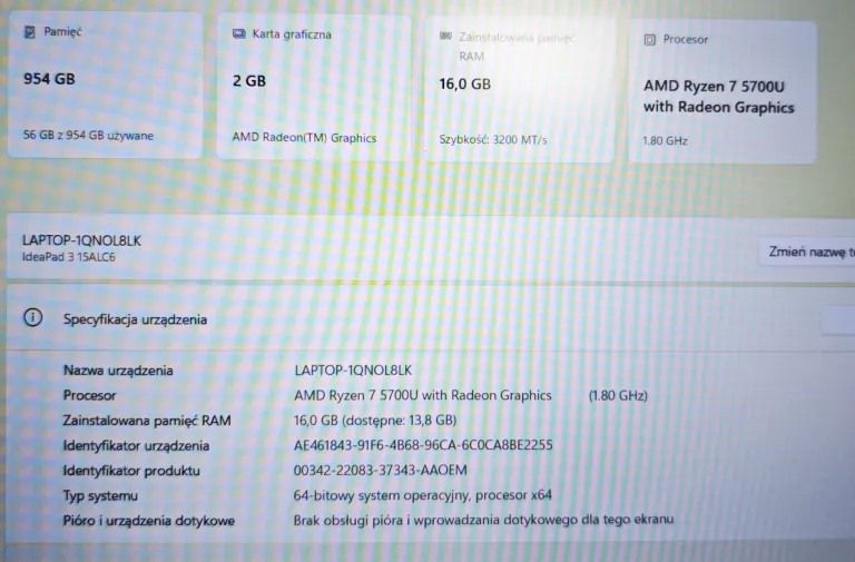 laptop-lenovo-ideapad-3-15alc6-ryzen-716gb1tb-przekatna-ekranu-156