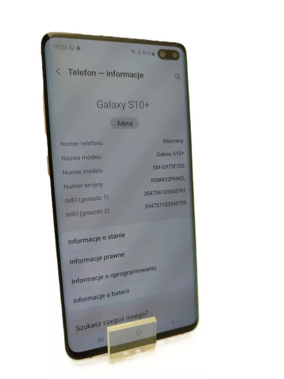 samsung-galaxy-s10-512gb-sm-g975fsds-na-czesci-kod-producenta-sm-g975fzwdxeo