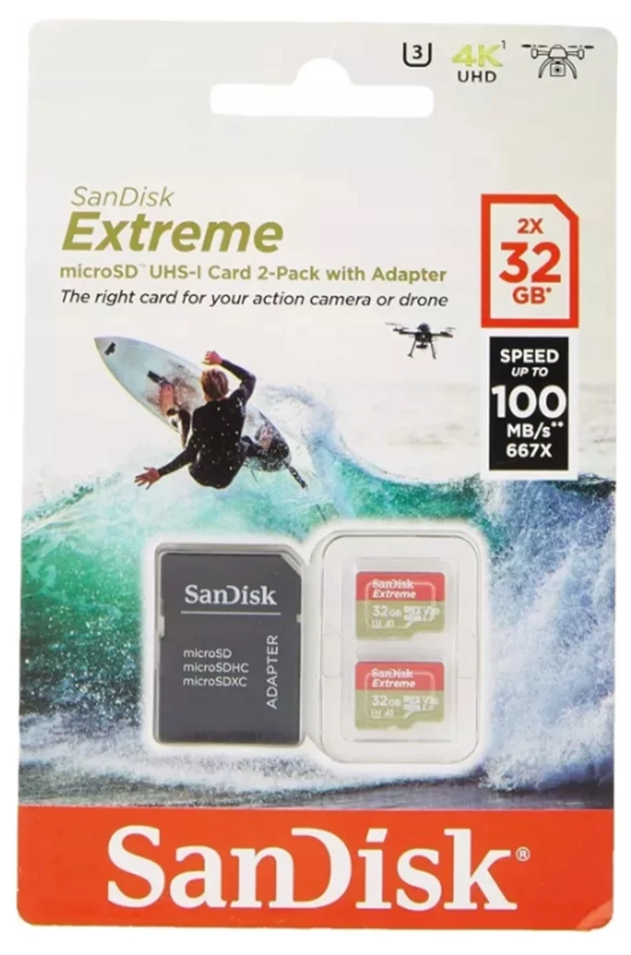 2pak-karta-sandisk-extreme-microsdhc-32-gb-class-10-uhs-iu3-a1-v30-kosciuszki-159-wroclaw-gracja