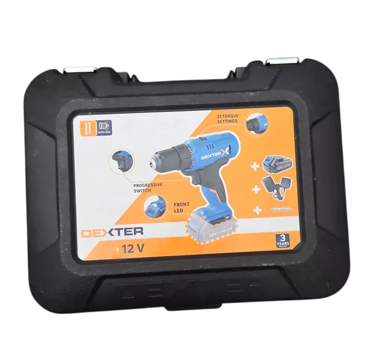 wiertarko-wkretarka-akumulatorowa-12v-23nm-2ah-dexter-stan-11323-2