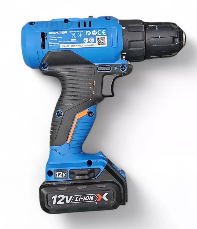 wiertarko-wkretarka-akumulatorowa-12v-23nm-2ah-dexter-ean-gtin-3276007366419