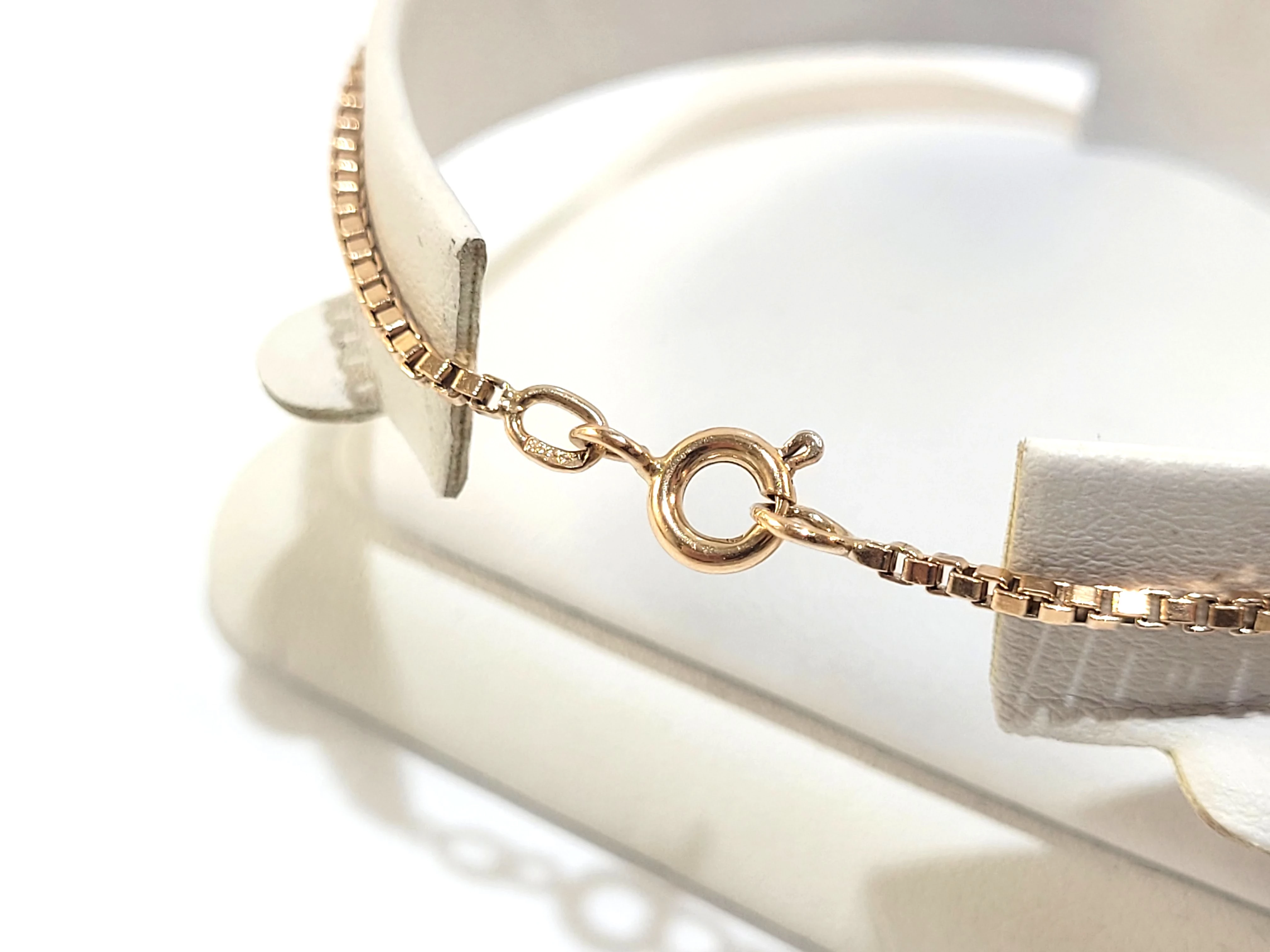 zlota-bransoletka-kostka-p585-290g-19-cm-dlugosc-calkowita-2000