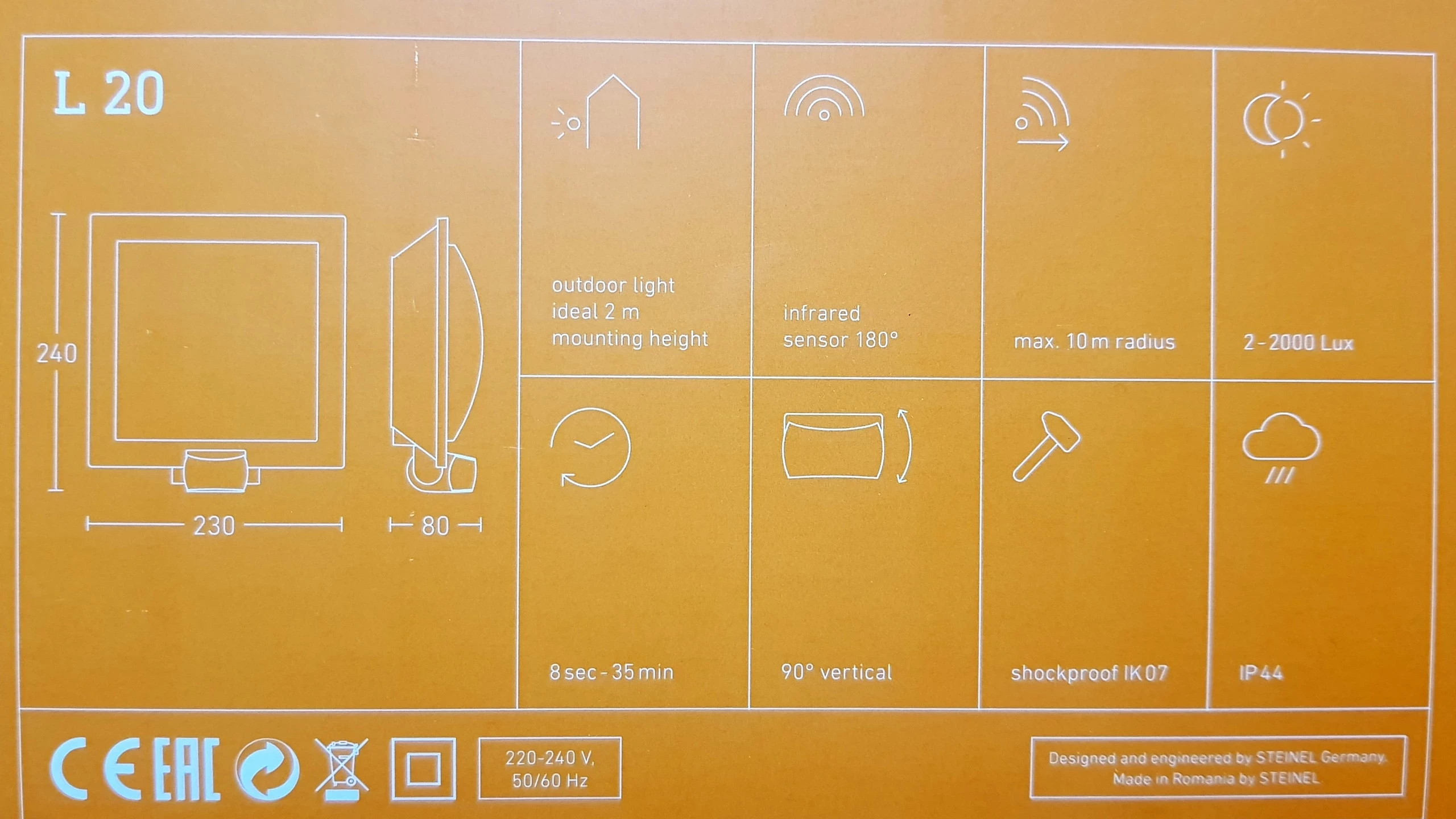 steinel-l-20-s-lampa-elewacyjna-z-czujnikiem-ruchu-180-type-5668-e27-ip44-kod-producenta-566814