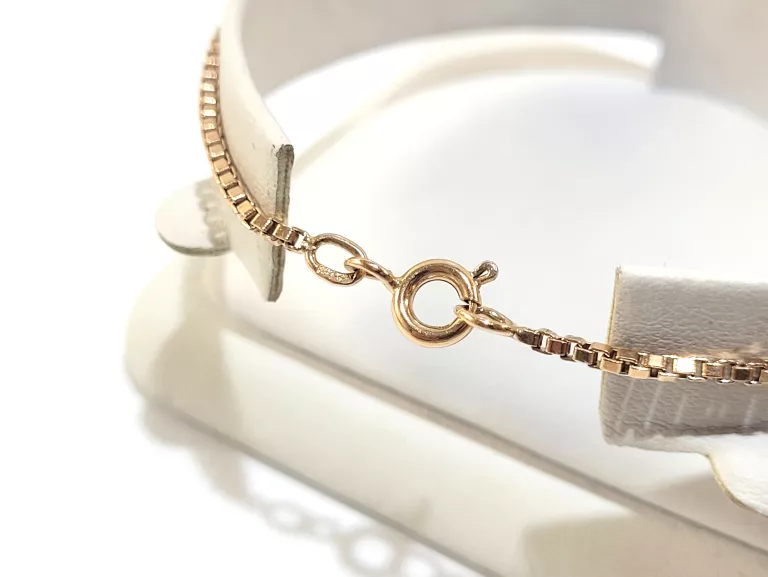 zlota-bransoletka-kostka-p585-290g-19-cm-dlugosc-calkowita-2000