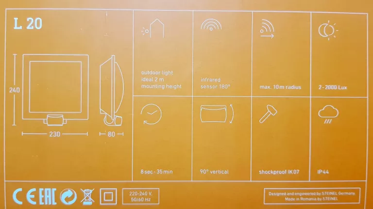 steinel-l-20-s-lampa-elewacyjna-z-czujnikiem-ruchu-180-type-5668-e27-ip44-kod-producenta-566814