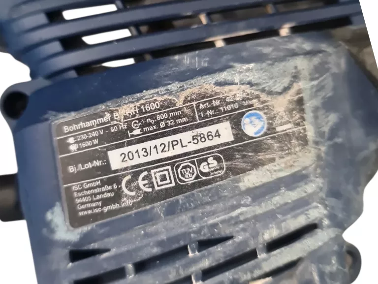 uszkodzony-mlot-udarowy-sds-plus-einhell-4-j-1600-w-230-v-bt-rh-1600-ean-gtin-4006825577044