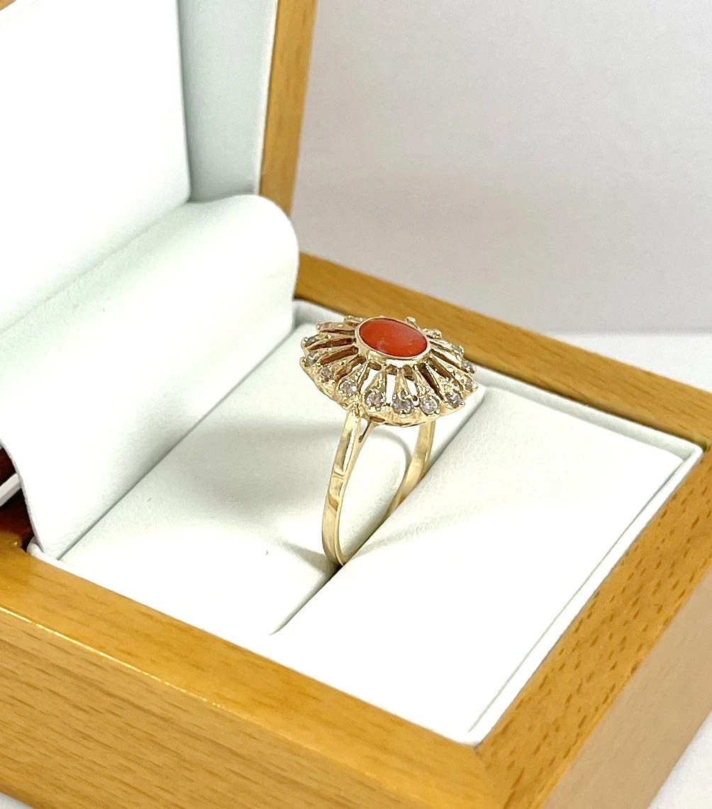 piekny-zloty-pierscionek-z-koralem-585-285g-r14-rodzaj-2205-16