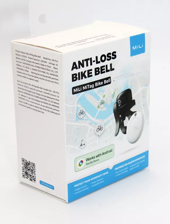 lokalizator-dzwonek-do-roweru-mili-hd-p16-220-mah-wodoodporny-ip67-ean-gtin-6938012333929