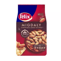 FELIX MIGDAŁY CHRUPIĄCE LEKKO SOLONE 180 G 07/27