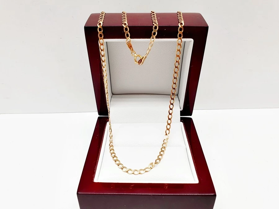 klasyczny-piekny-zloty-lancuszek-pancerka-p585-14ct-322-g-46-cm-stan-11323-2