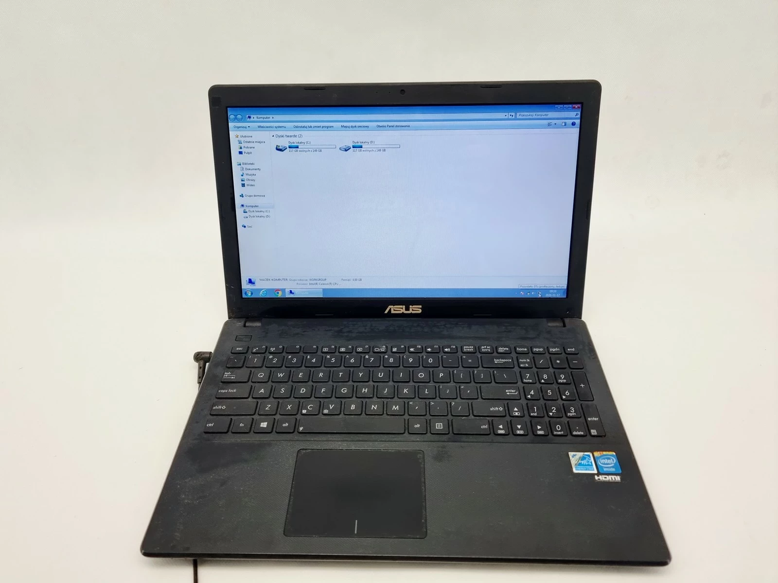 laptop-asus-x551c-dabrowszczakow-1811-sj-olsztyn