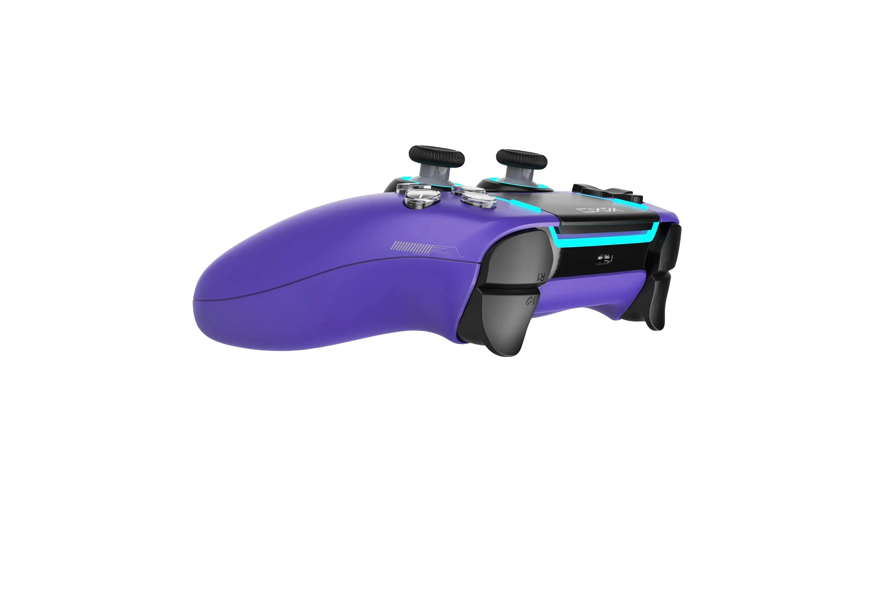 GAMEPAD KONTROLER BEZPRZEWODOWY YAXO MANTIS RAGE VIVID PURPLE DO PC PS5 ...