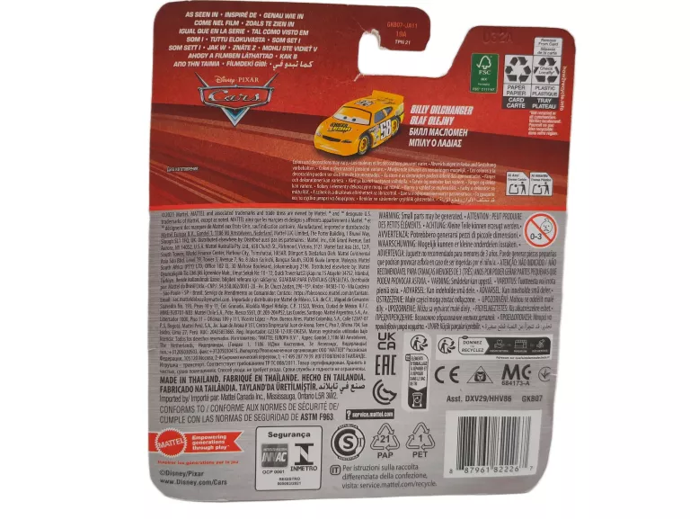 pojazd-cars-billy-oilchanger-ean-gtin-887961822267