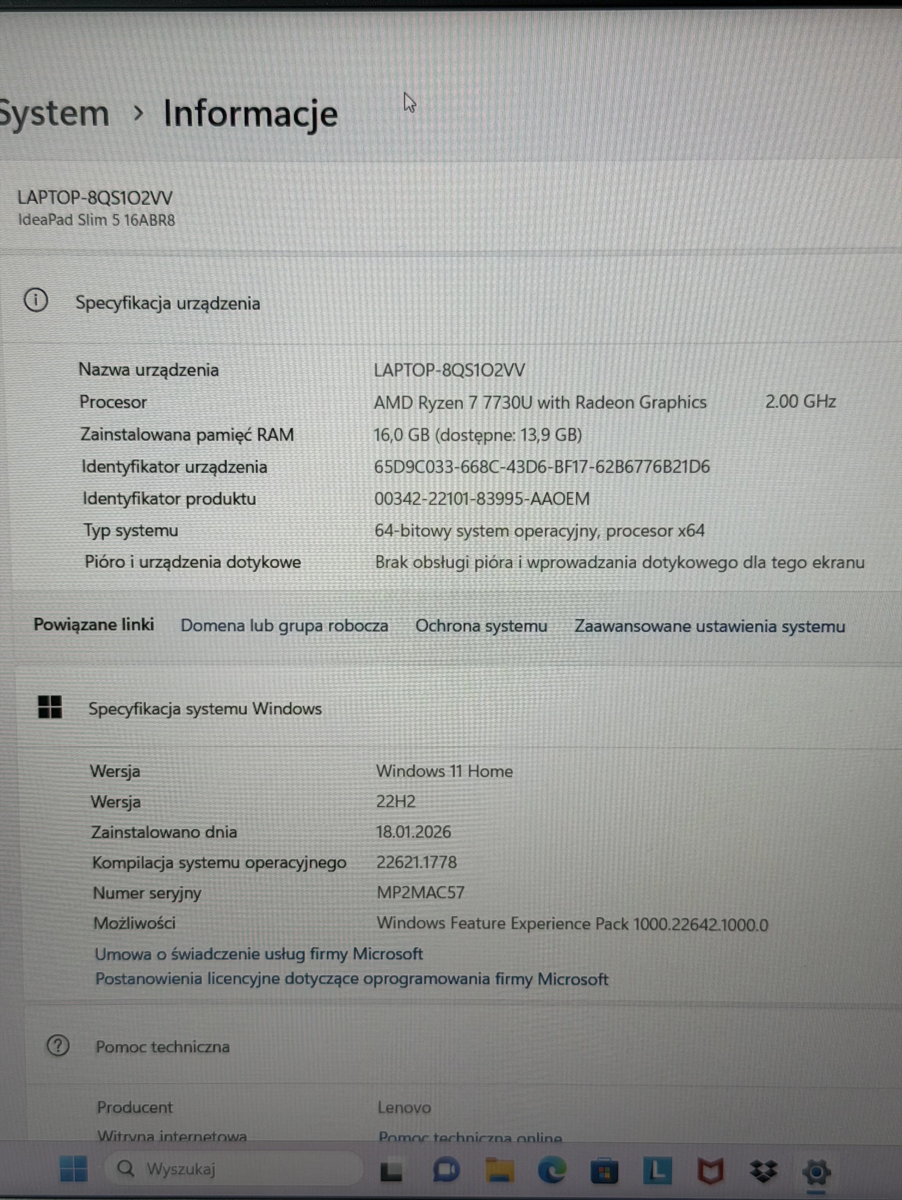 laptop-lenovo-ideapad-slim-5-16abr8-ryzen-716gb512gb-gwarancja-liczba-rdzeni-procesora-4329-7