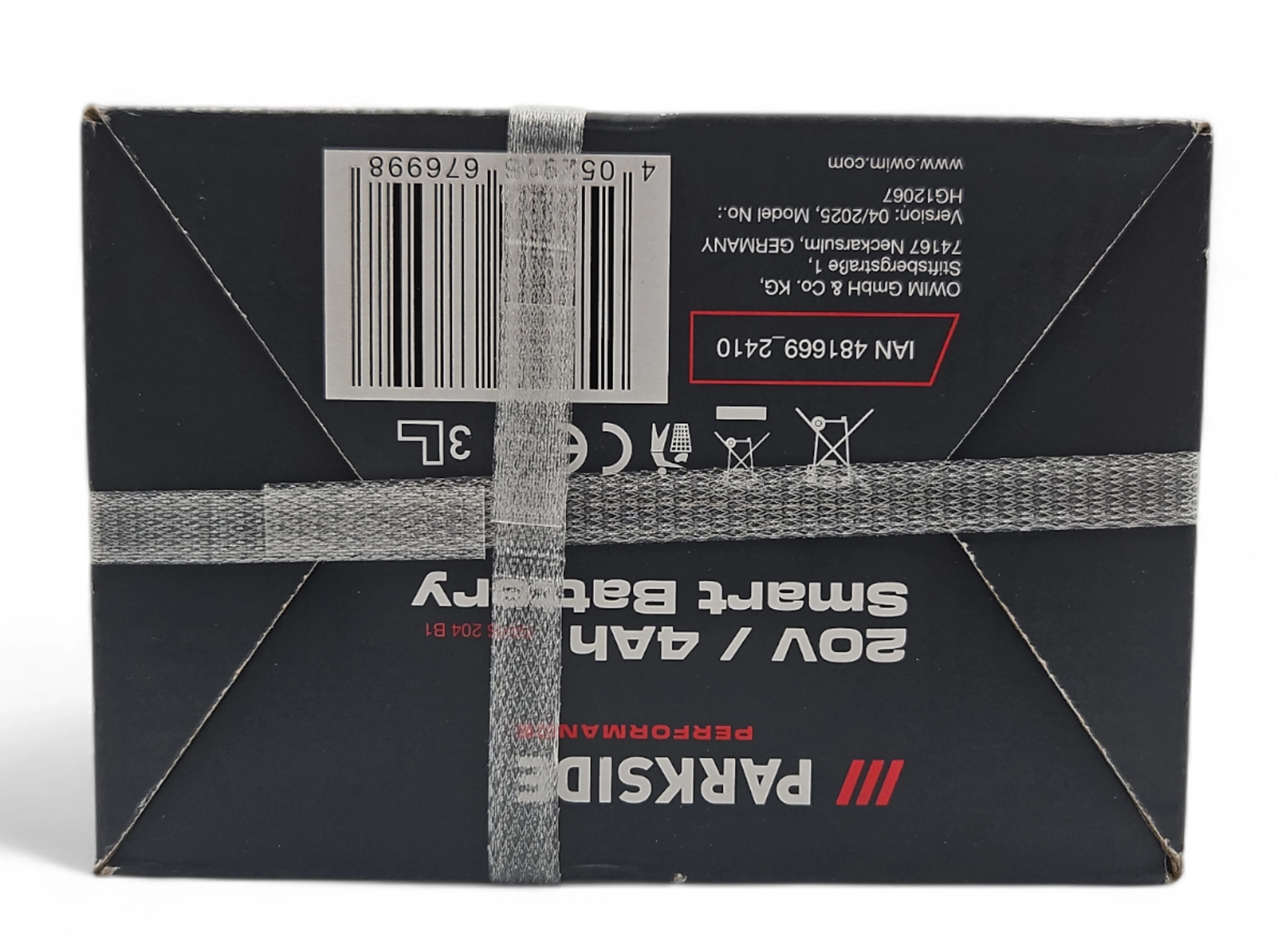 akumulator-parkside-20v4ah-smart-battery-ean-gtin-4052916871768