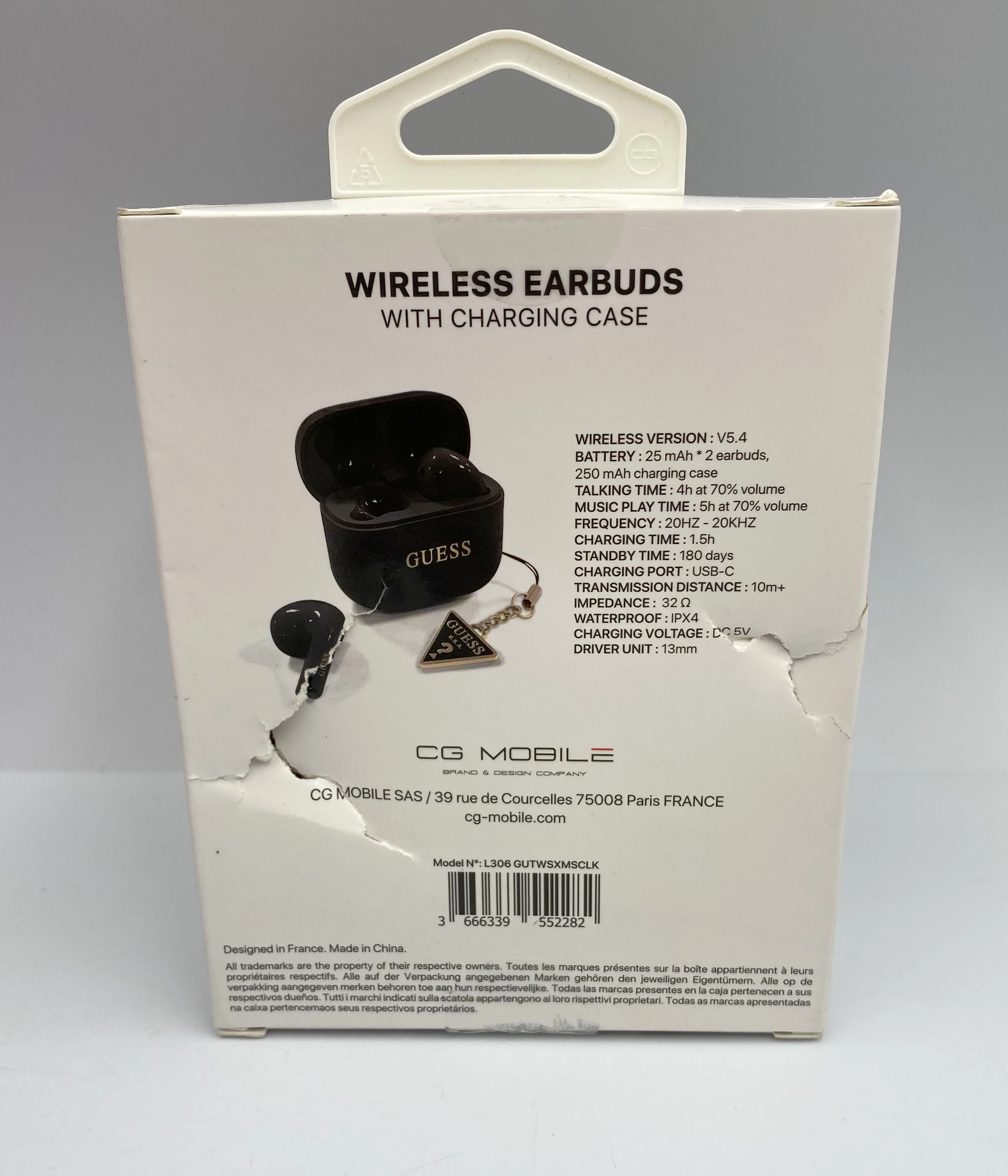 sluchawki-guess-glossy-effect-printed-classic-logo-charm-czarne-ean-gtin-3666339338534