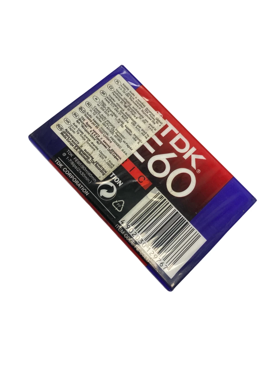 kaseta-magnetofonowa-tdk-fe60-ean-gtin-4902030129767
