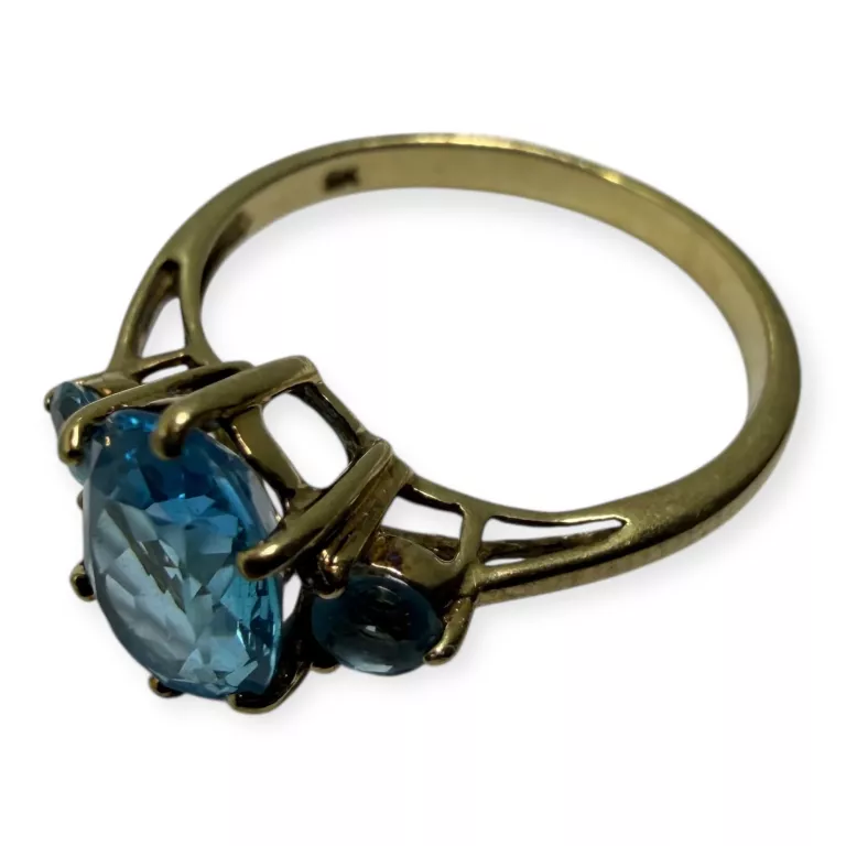 sliczny-zloty-pierscionek-niebieska-cyrkonia-232g-375-rr15-rodzaj-2205-2